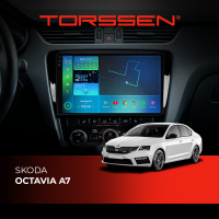 Штатна магнітола Torssen 2K Skoda Octavia A7 F10332 4G Carplay DSP