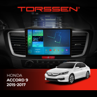 Штатна магнітола Torssen Honda Accord 9 2015-2017 F10332 4G Carplay DSP