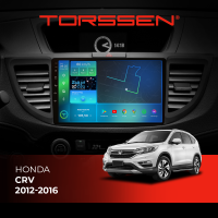 Штатна магнітола Torssen Honda CRV-2012-2016 F10332 4G Carplay