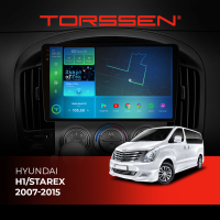 Штатна магнітола Torssen 2K Hyundai H1/Starex 07-15 FL9 4+64Gb 4G Carplay DSP