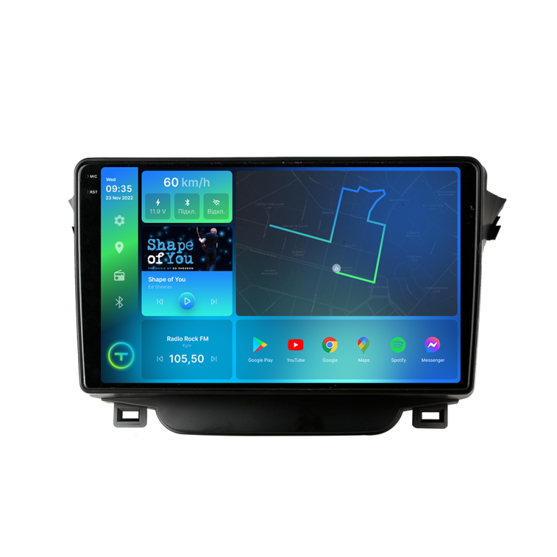 Штатна магнітола Torssen 2K Hyundai I30 12-17/Elantra GT (GD) FL9 4+64Gb 4G Carplay DSP