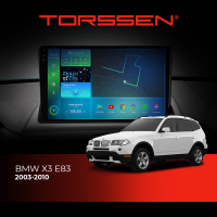 Штатна магнітола Torssen 2K BMW X3 E83 03-10 F9332 4G Carplay DSP