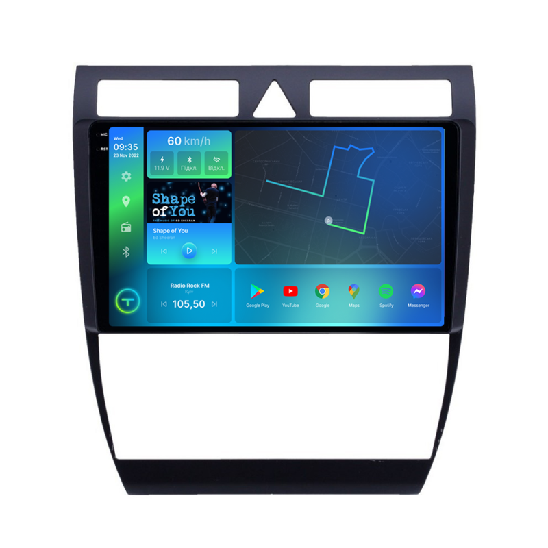 Штатна магнітола Torssen 2K Audi A6 (4B) 97-05 Allroad 00-06 F9332 4G Carplay DSP