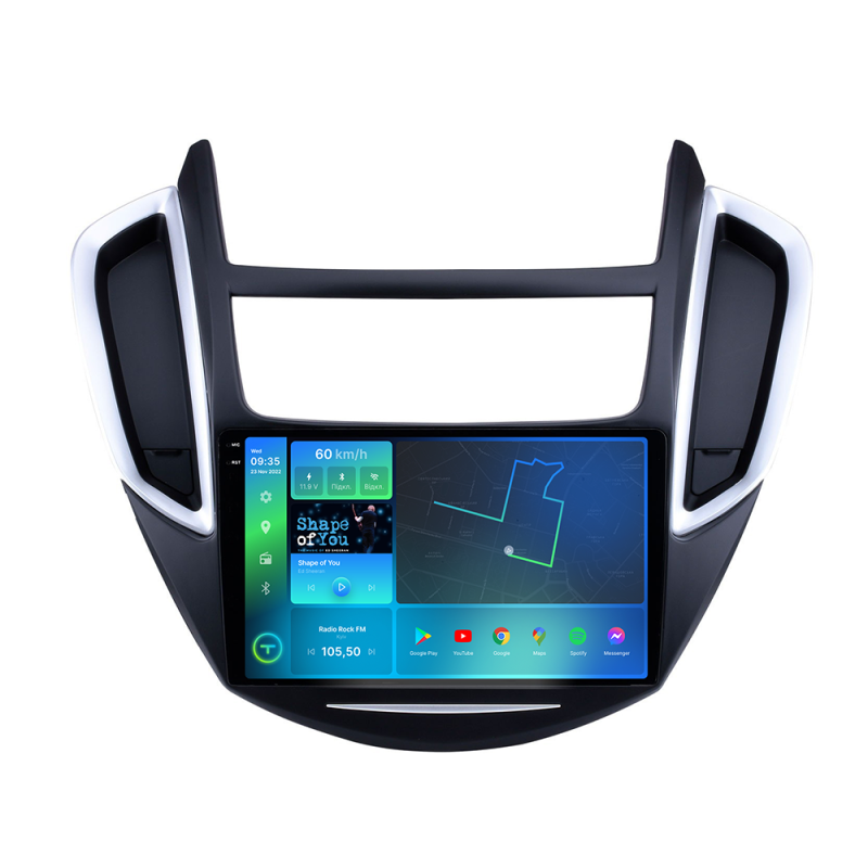 Штатна магнітола Torssen 2K Chevrolet Tracker/Trax 14-16 FL9 4+64Gb 4G Carplay DSP