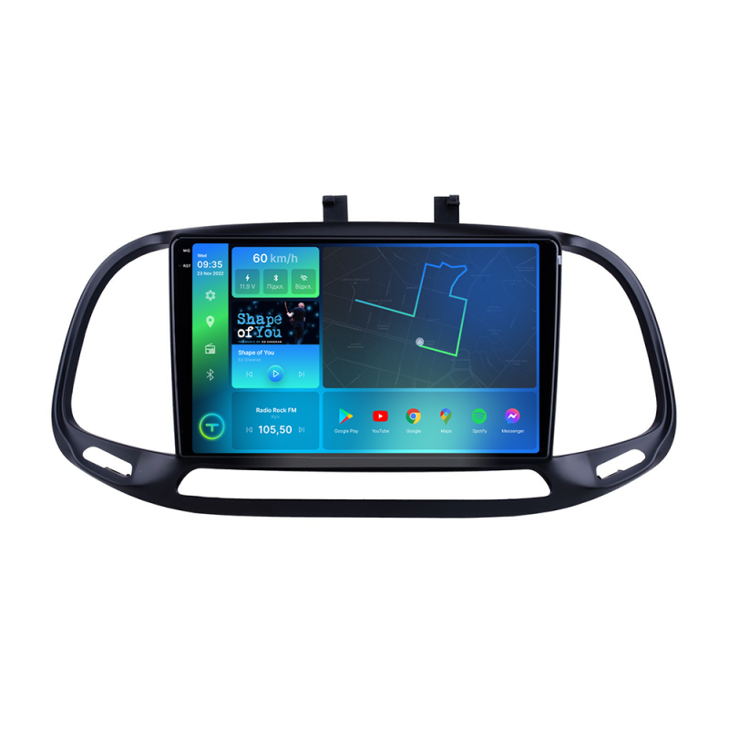 Штатна магнітола Torssen 2K Fiat Doblo 15+ F9332 4G Carplay DSP