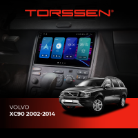 Штатна магнітола Torssen 2K Volvo XC90 02-14 F10464 4G Carplay DSP
