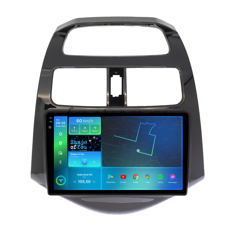 Штатна магнітола Torssen 2K Chevrolet Matiz / Spark / Ravon R2 2009-2016 F98256 4G Carplay DSP