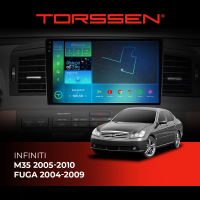 Штатна магнітола Torssen 2K DTS Infiniti M35 2005-2010/Nissan Fuga 2004-2009 F9432 4G Carplay DSP