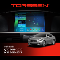 Штатна магнітола Torssen 2K Infiniti Q70 2013-2020/M37 2010-2013 FL9 4+64Gb 4G Carplay DSP