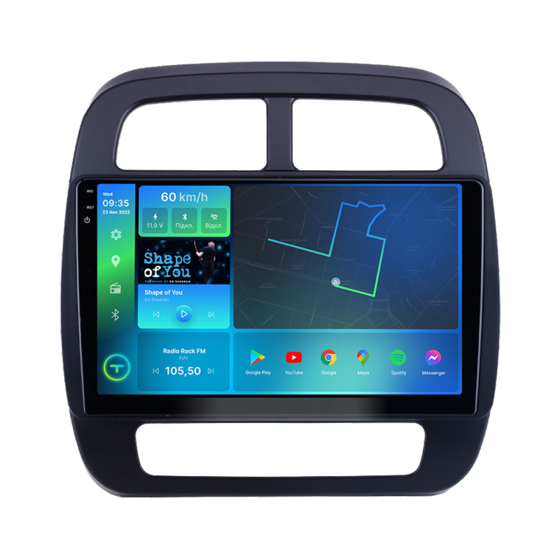 Штатна магнітола Torssen 2K Renault KZ-E 2023+ F9432 4G Carplay DSP