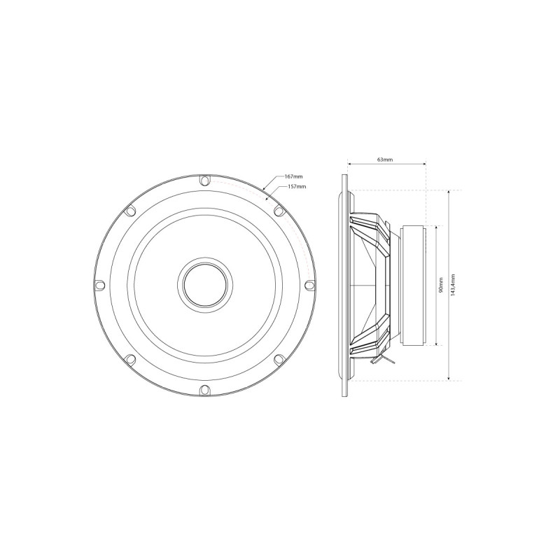 Компонентна акустика MTX TX465S