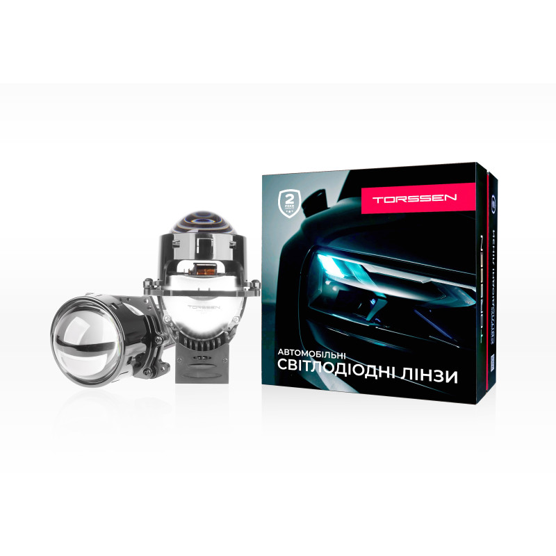 Світлодіодні BI-LED лінзи TORSSEN 3'' S5 Laser