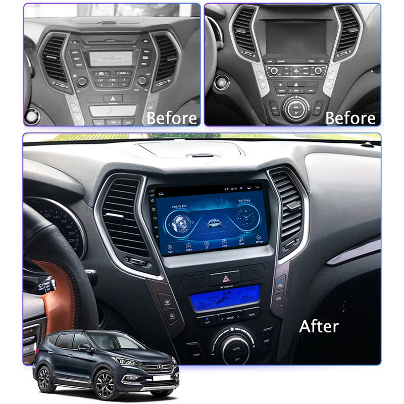 Штатна магнітола TORSSEN Hyundai IX45 / Santa Fe 2013-2017 Bose F9464 4G