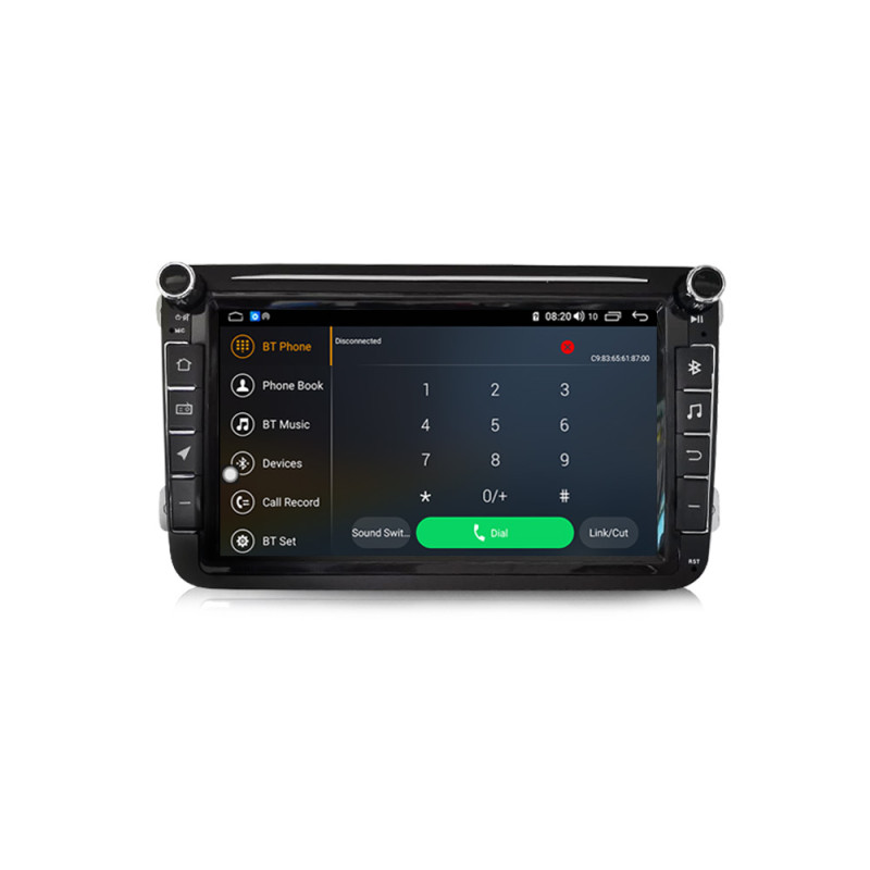 Штатна магнітола TORSSEN VW 8464 4G Carplay Universal
