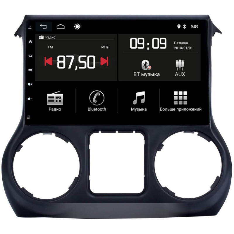 Штатная магнитола Torssen Jeep Wrangler 11-17 MQG9232 4G