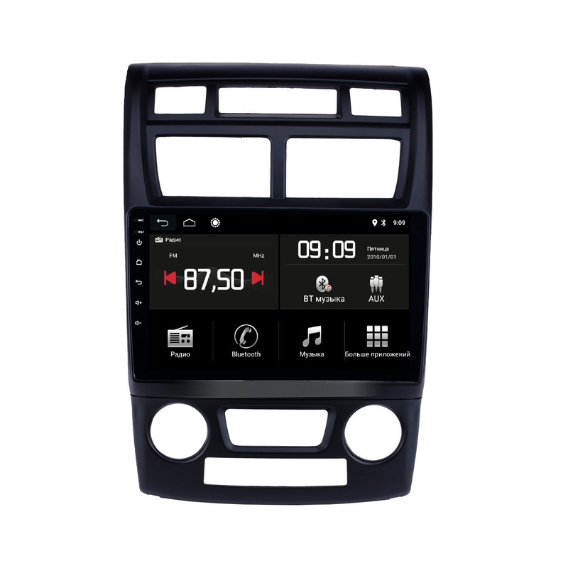 Штатная магнитола Torssen Kia Sportage 2 05-09 climate MQG9232 4G