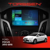 Штатна магнітола Torssen Ford Focus 12-15 з кнопками F9332 4G Carplay