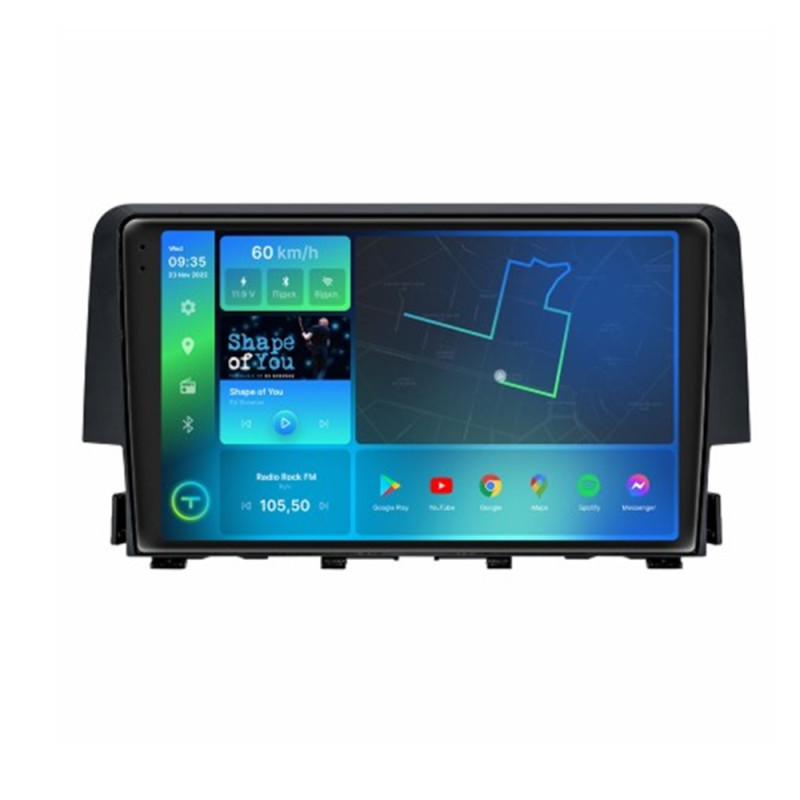 Штатна магнітола Torssen 2K Honda Civic 16-18 F9332 4G Carplay DSP