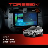 Штатна магнітола Torssen 2K Ford Kuga 2008-2012 MK1 F98256 4G Carplay DSP
