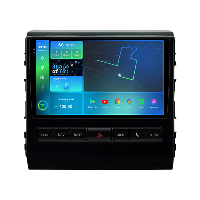 Штатна магнітола Torssen 2K Toyota Land Cruiser 200 (LC200) 2016-2021 FL9 4+64Gb 4G Carplay DSP