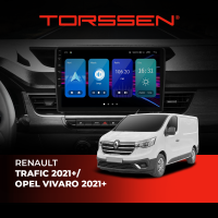 Штатна магнітола Torssen Renault Trafic 4 2021+/Opel Vivaro 2021+ NF10