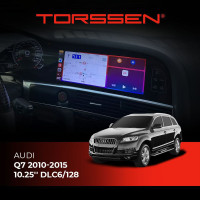 Штатна магнітола Torssen Audi Q7 2010-2015 10.25'' DLC6/128 4G Carplay +360