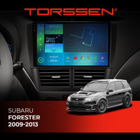 Штатна магнітола Torssen Subaru Forester 09-13 F9432 4G Carplay DSP