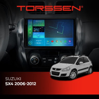 Штатна магнітола Torssen 2K Suzuki SX4 06-12 F9332 4G Carplay DSP