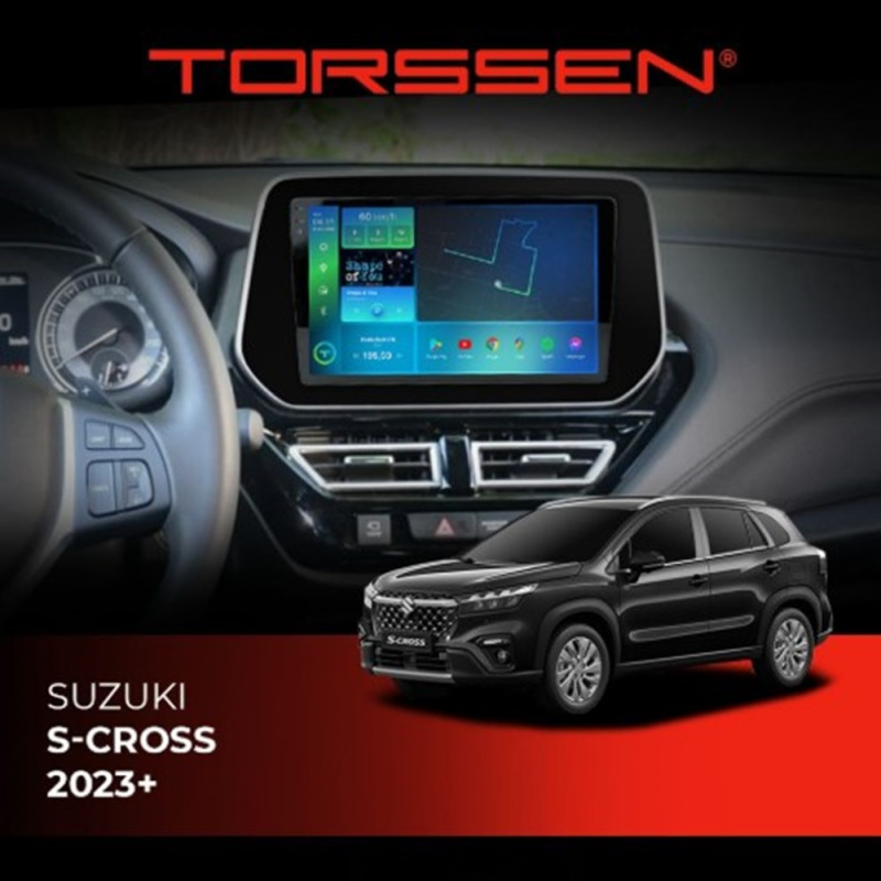 Штатна магнітола Torssen Suzuki SX4/S-cross 2023-2025 FL9 4+64Gb 4G Carplay DSP