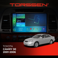Штатна магнітола Torssen 2K Toyota Camry 30 01-06 F9332 4G Carplay DSP