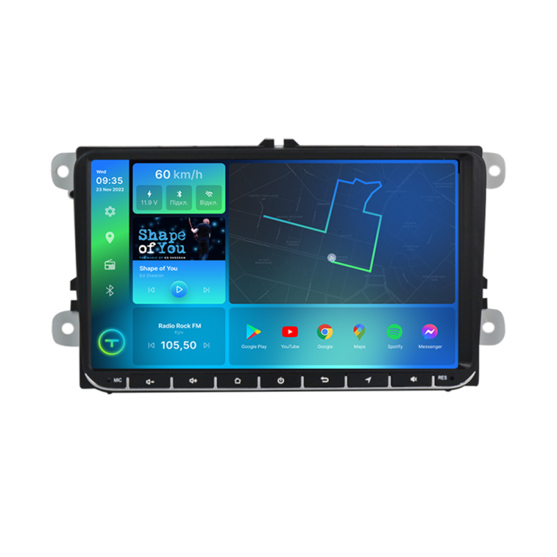 Штатна магнітола Torssen 2K VW 9432 4G Carplay DSP Universal