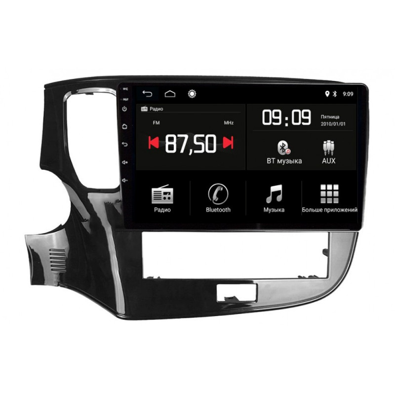 Штатна магнітола Torssen Mitsubishi Outlander Rockford 20+ F108256 4G Carplay DSP