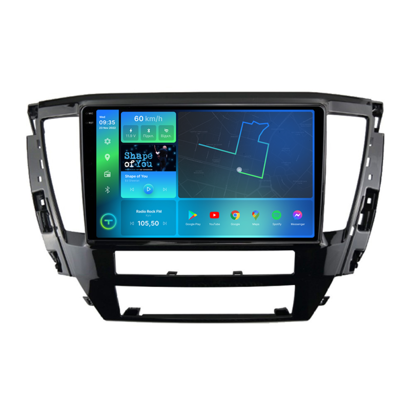 Штатна магнітола Torssen 2K Mitsubishi Pajero Sport 2020+ F9464 4G Carplay DSP