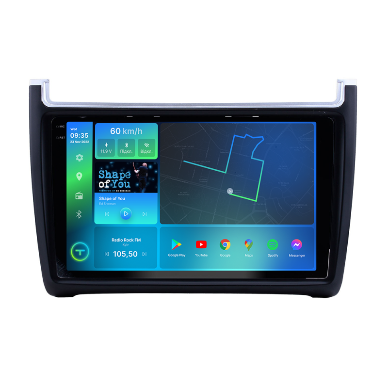 Штатна магнітола Torssen 2K VW Polo 2012+ F96128 4G Carplay DSP