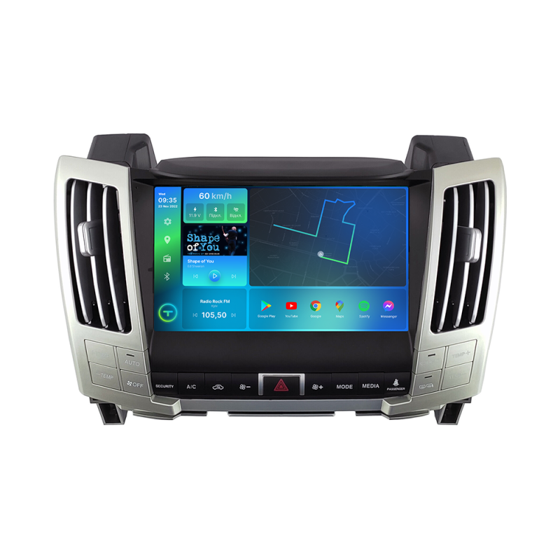 Штатна магнітола Torssen Lexus RX 03-09 F9432 4G Carplay DSP з кнопками
