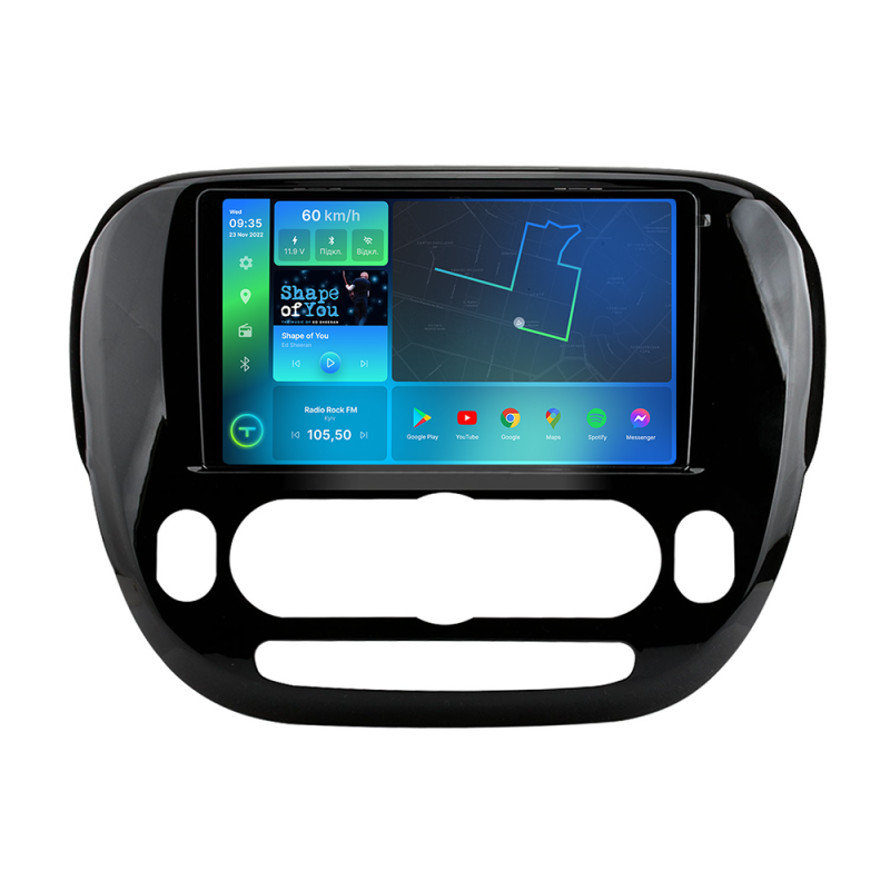 Штатна магнітола Torssen 2K Kia Soul 2012+ clima F9332 4G Carplay DSP