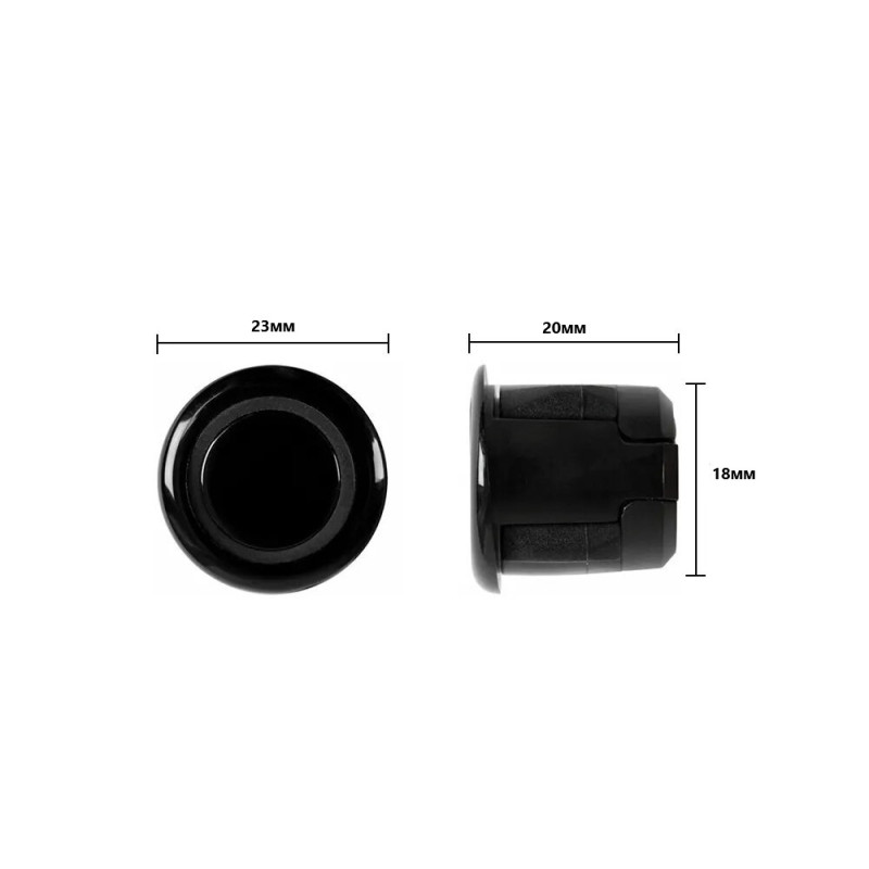 Паркувальний радар TORSSEN EMCP800 black 18mm