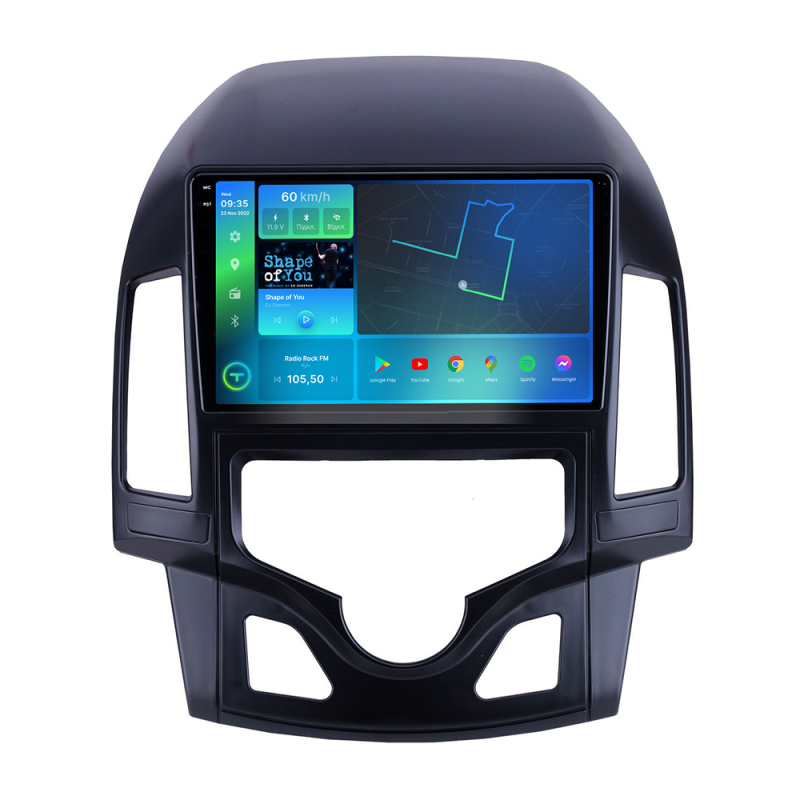 Штатна магнітола Torssen 2K DTS Hyundai i30 2007-2012 climate F9432 4G Carplay DSP