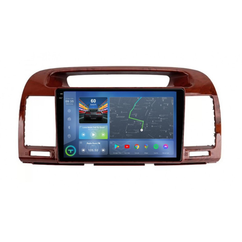 Штатна магнітола Torssen 2K DTS Toyota Camry 30 01-06 дерево F9432 4G Carplay DSP